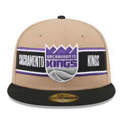 New Era - Sacramento Kings 2024 NBA Draft 59FIFTY Fitted Hat - Tan/Black