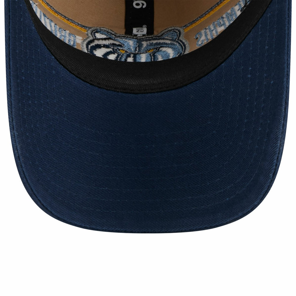 New Era - Memphis Grizzlies 2024 NBA Draft 9TWENTY Adjustable Hat - Tan/Navy