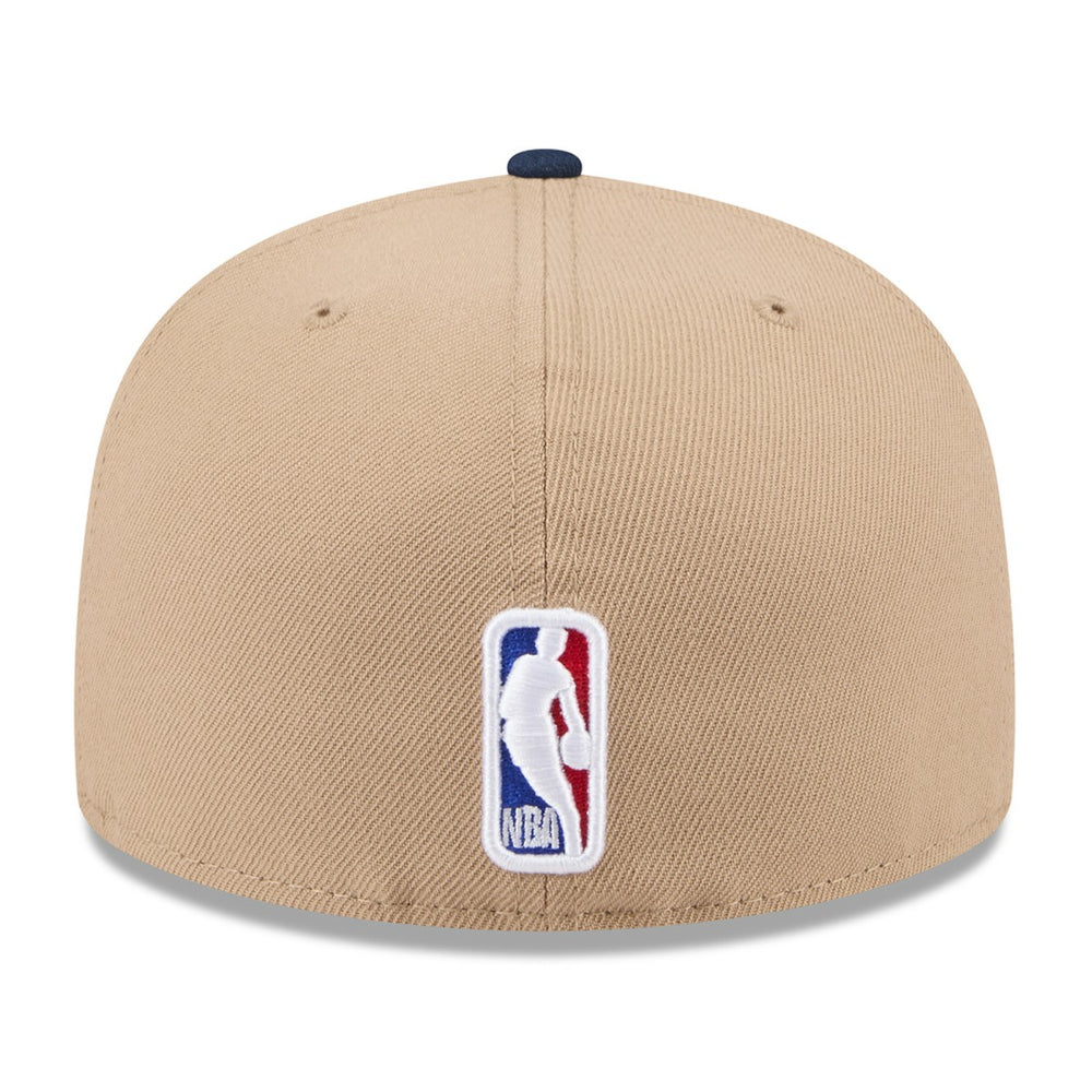 New Era - Memphis Grizzlies 2024 NBA Draft 59FIFTY Fitted Hat - Tan/Navy