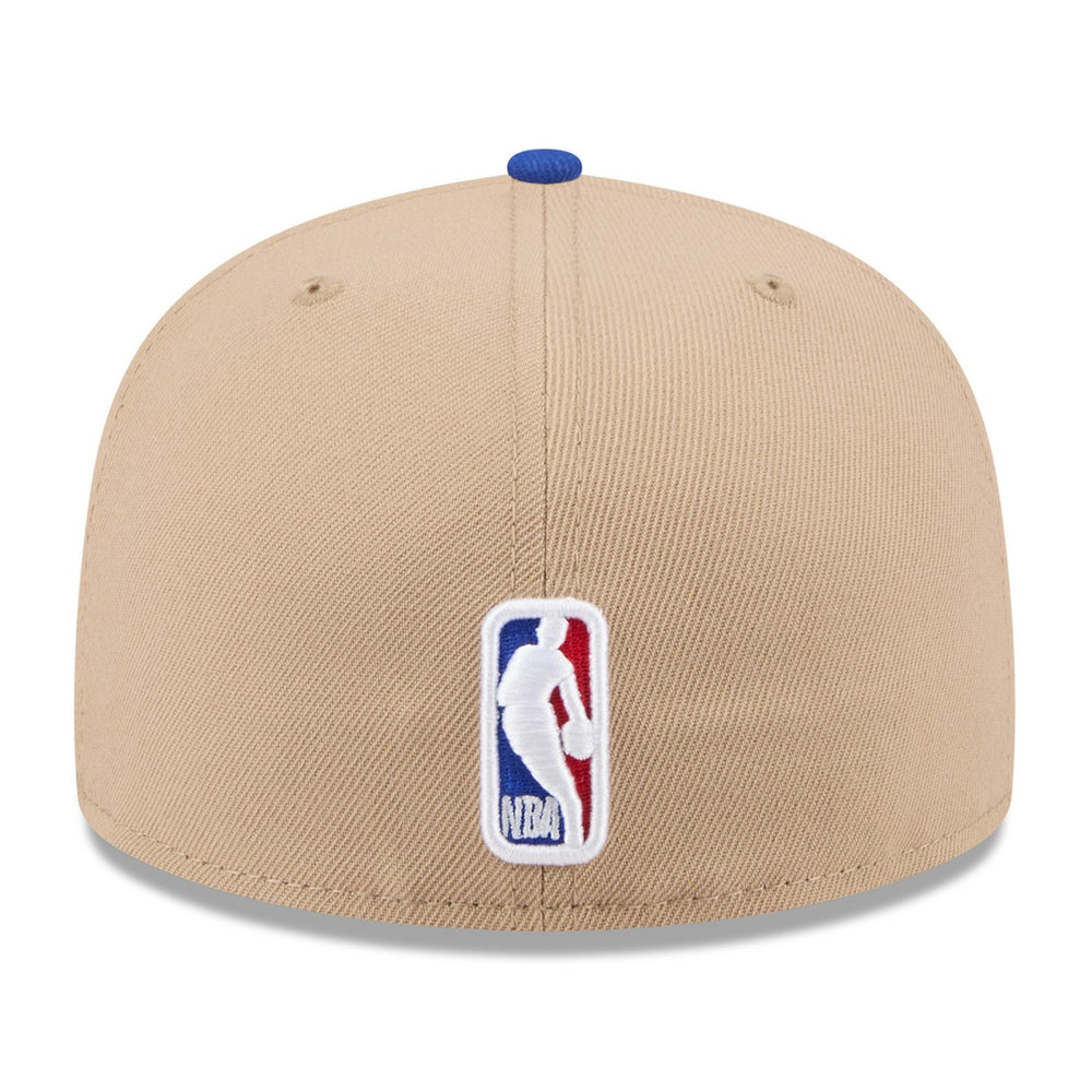 New Era - New York Knicks 2024 NBA Draft 59FIFTY Fitted Hat - Tan/Blue