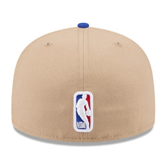 New Era - New York Knicks 2024 NBA Draft 59FIFTY Fitted Hat - Tan/Blue