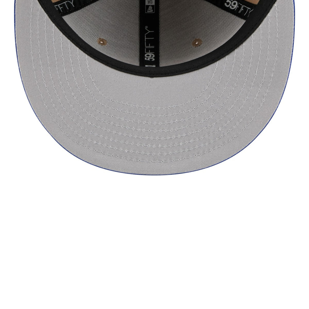 New Era - New York Knicks 2024 NBA Draft 59FIFTY Fitted Hat - Tan/Blue