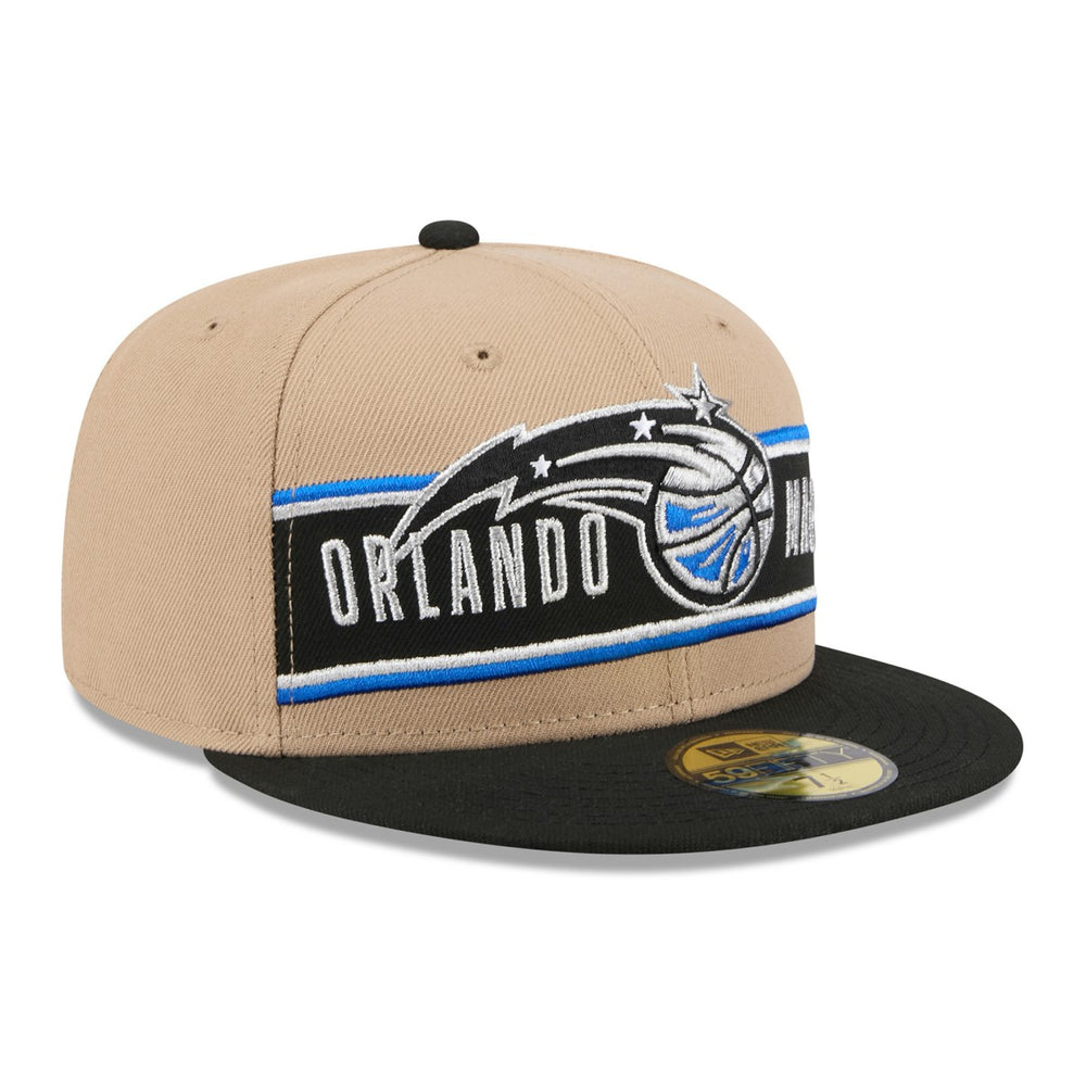 New Era - Orlando Magic 2024 NBA Draft 59FIFTY Fitted Hat - Tan/Black
