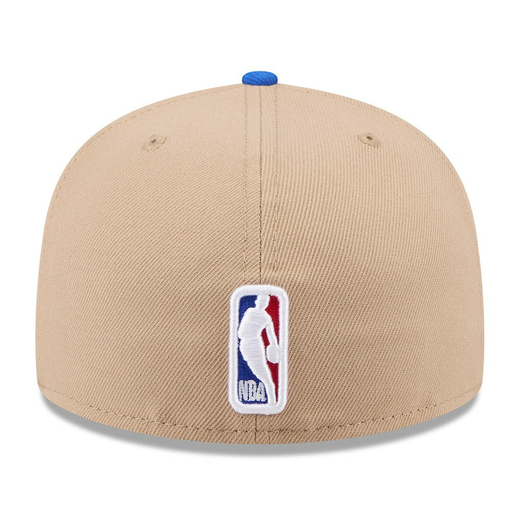 New Era - Dallas Mavericks 2024 NBA Draft 59FIFTY Fitted Hat - Tan/Blue