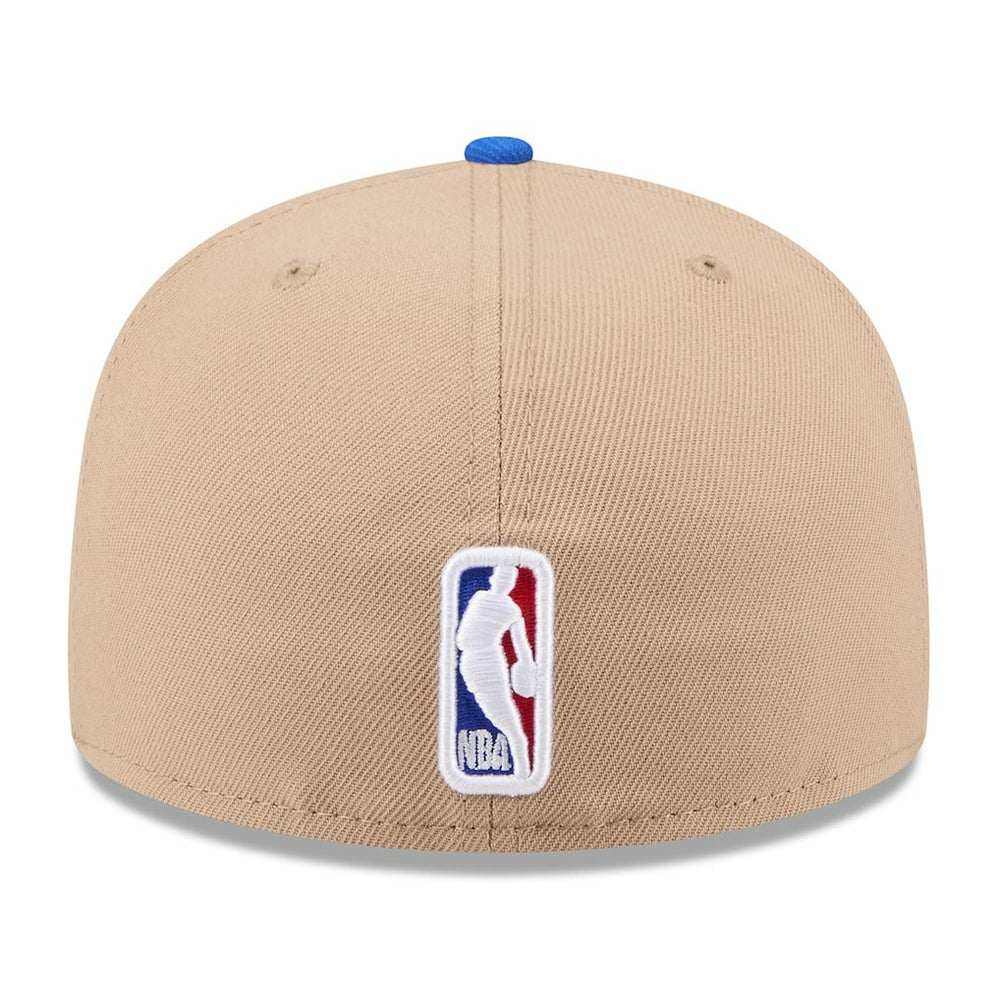 New Era - Dallas Mavericks 2024 NBA Draft 59FIFTY Fitted Hat - Tan/Blue