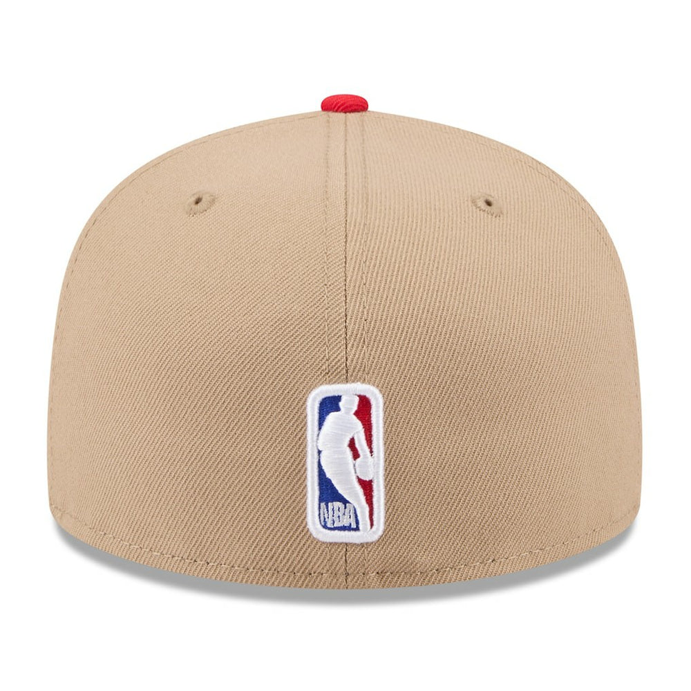 New Era - Chicago Bulls 2024 NBA Draft 59FIFTY Fitted Hat - Tan/Red