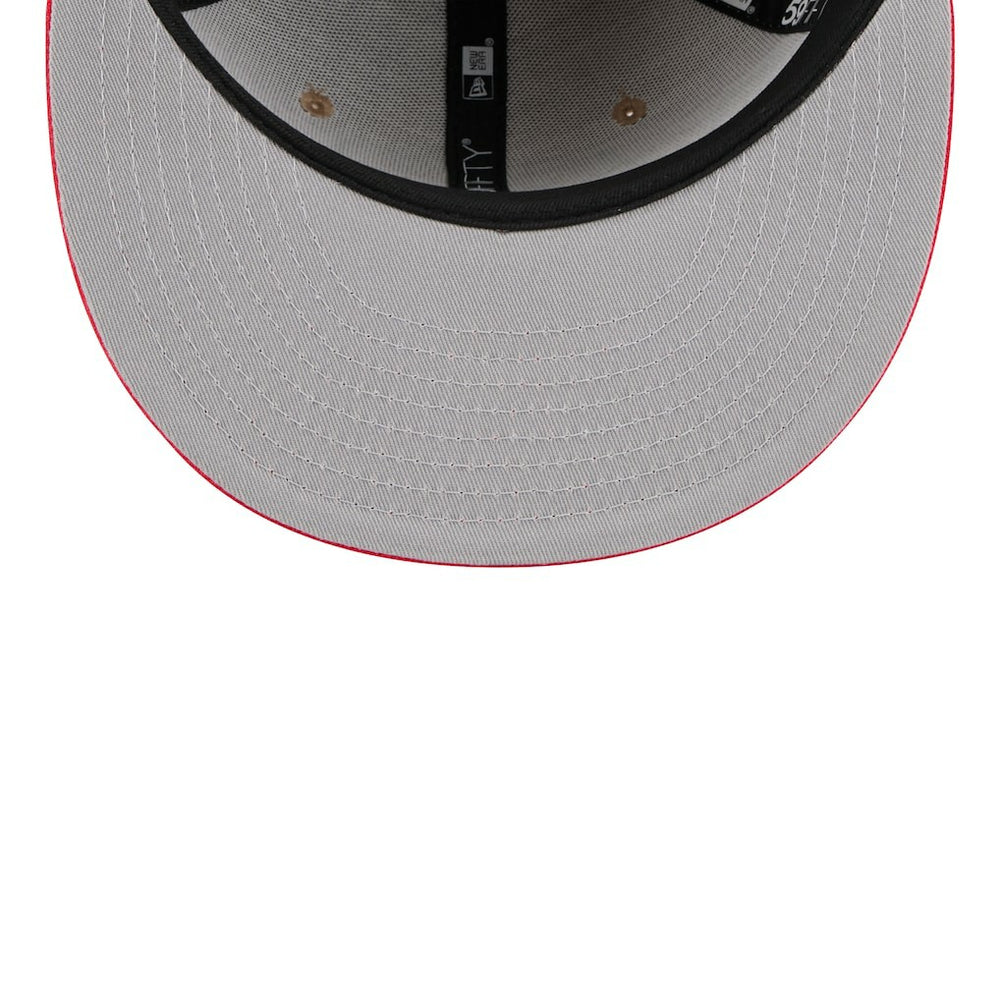 New Era - Chicago Bulls 2024 NBA Draft 59FIFTY Fitted Hat - Tan/Red