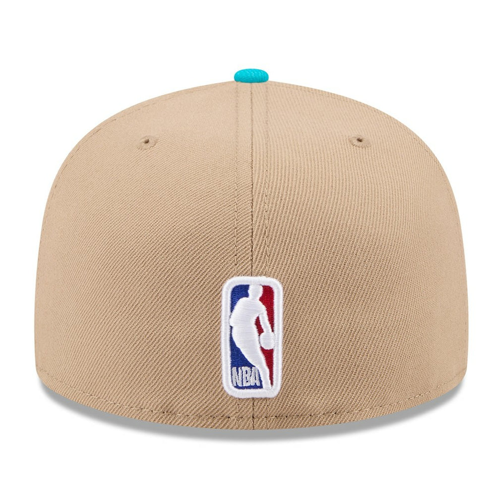 New Era - Charlotte Hornets 2024 NBA Draft 59FIFTY Fitted Hat - Tan/Teal
