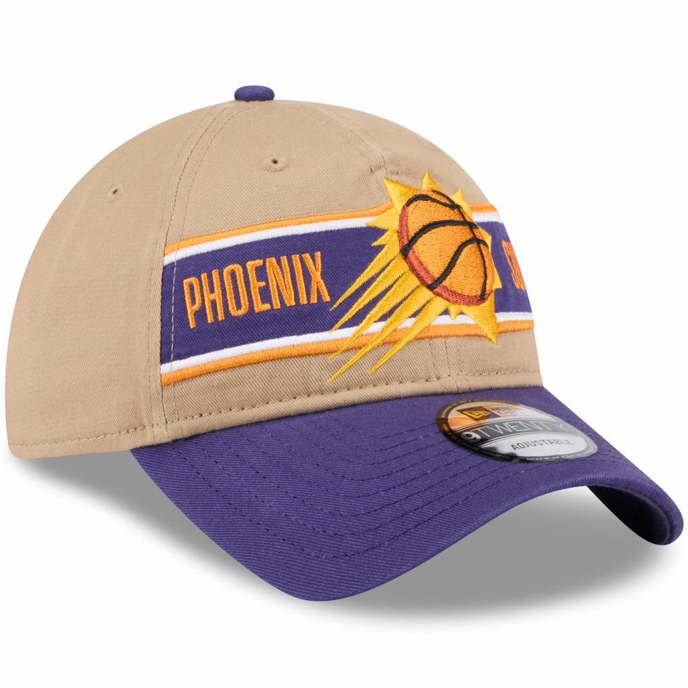 New Era - Phoenix Suns 2024 NBA Draft 9TWENTY Adjustable Hat - Tan/Purple