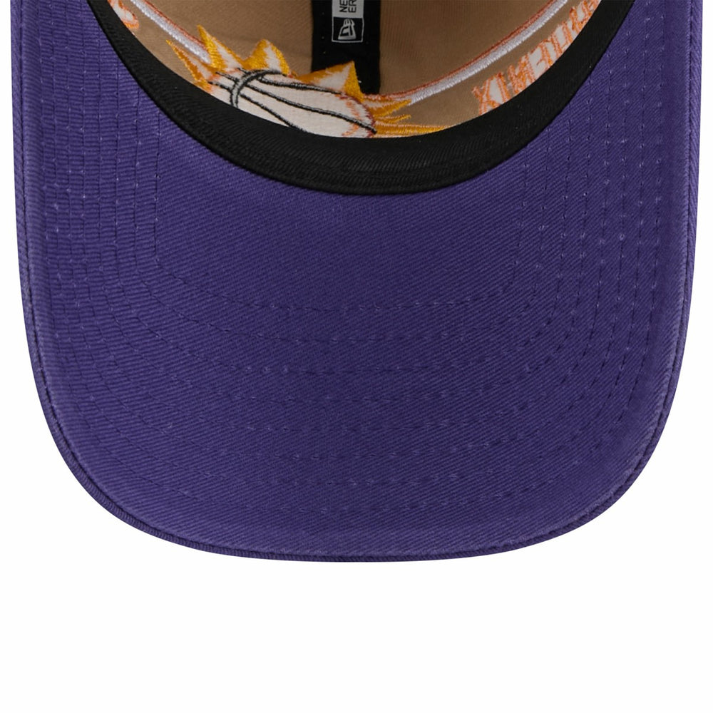 New Era - Phoenix Suns 2024 NBA Draft 9TWENTY Adjustable Hat - Tan/Purple