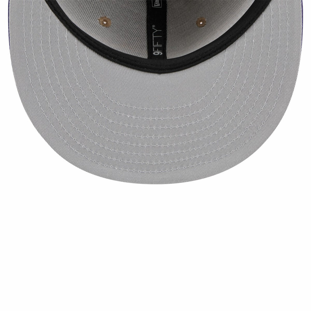 New Era - Phoenix Suns 2024 NBA Draft 9FIFTY Snapback Hat - Tan/Purple