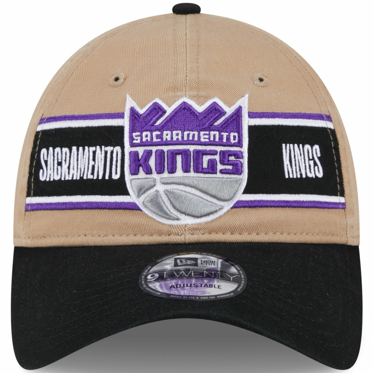 New Era - Sacramento Kings 2024 NBA Draft 9TWENTY Adjustable Hat - Tan/Black