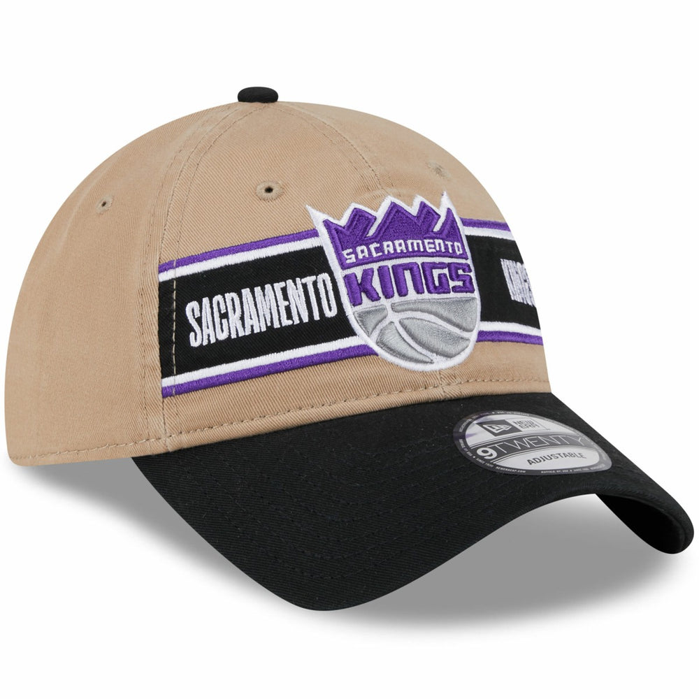 New Era - Sacramento Kings 2024 NBA Draft 9TWENTY Adjustable Hat - Tan/Black