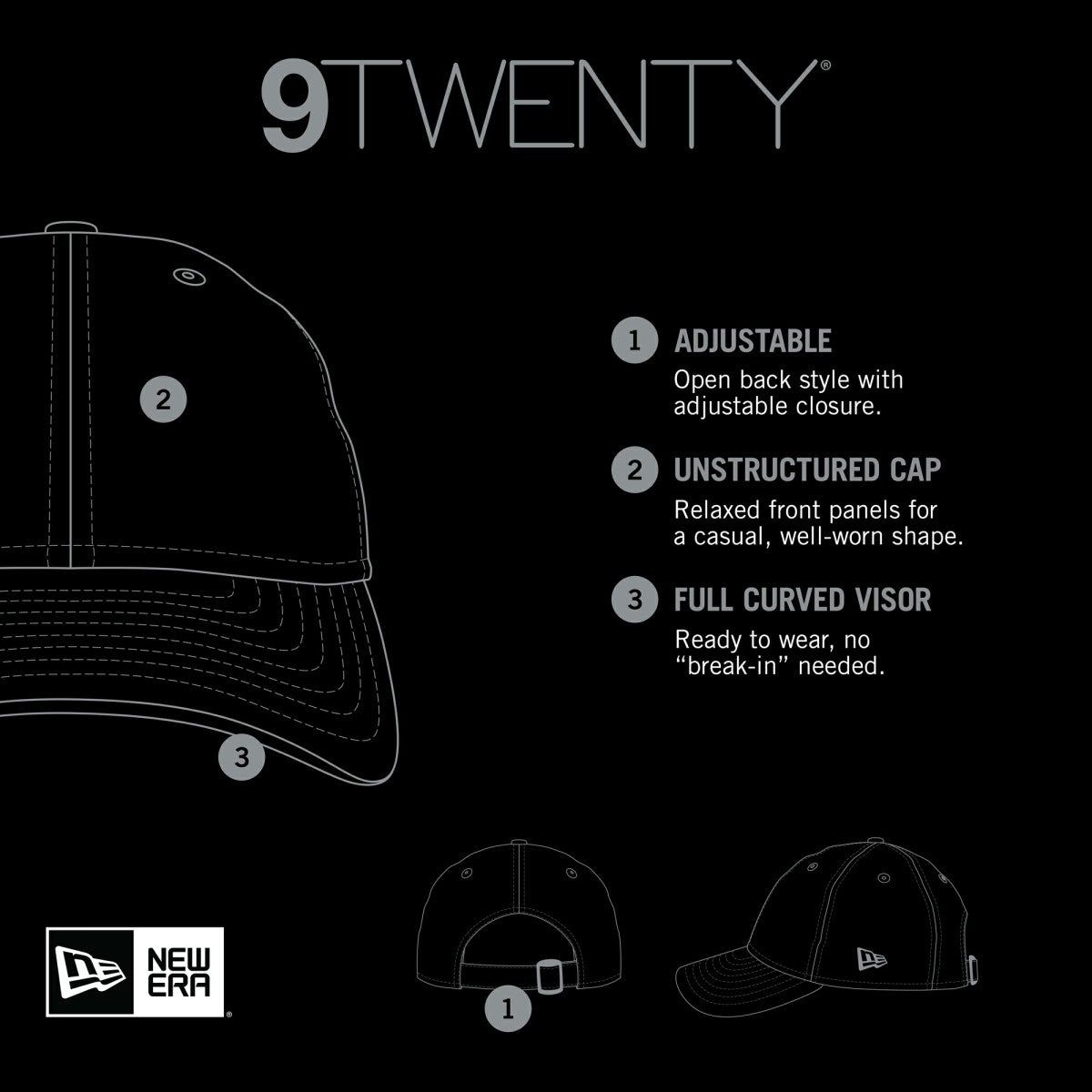New Era - Utah Jazz 2024 NBA Draft 9TWENTY Adjustable Hat - Tan/Black