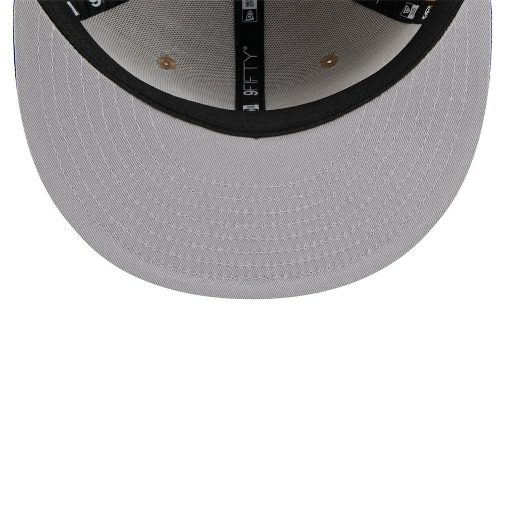 New Era - Golden State Warriors 2024 NBA Draft 9FIFTY Snapback Hat - Tan/Royal