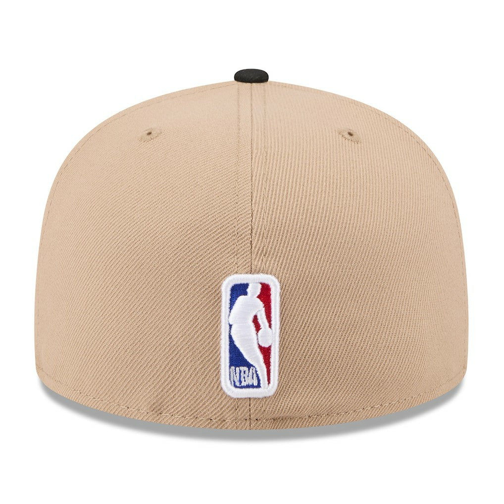 New Era - Brooklyn Nets 2024 NBA Draft 59FIFTY Fitted Hat - Tan/Black