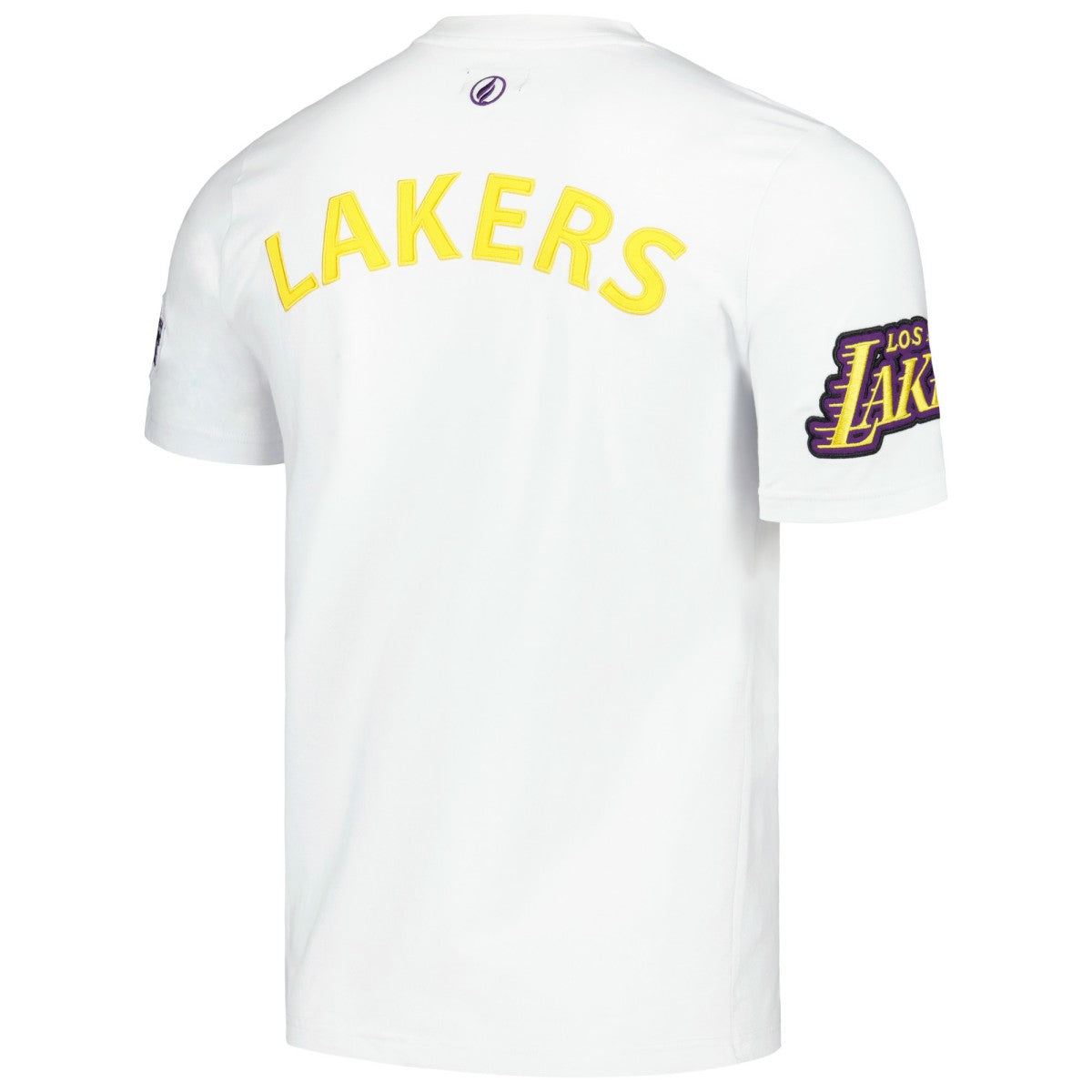 NBA - Los Angeles Lakers FISLL Unisex Heritage Crest T-Shirt - White