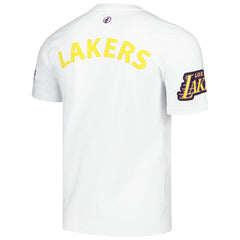 NBA - Los Angeles Lakers FISLL Unisex Heritage Crest T-Shirt - White