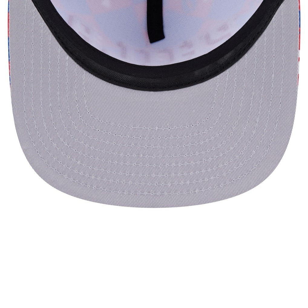 New Era - Philadelphia 76ers Seeing Diamonds A-Frame Trucker 9FIFTY Snapback Hat - Royal