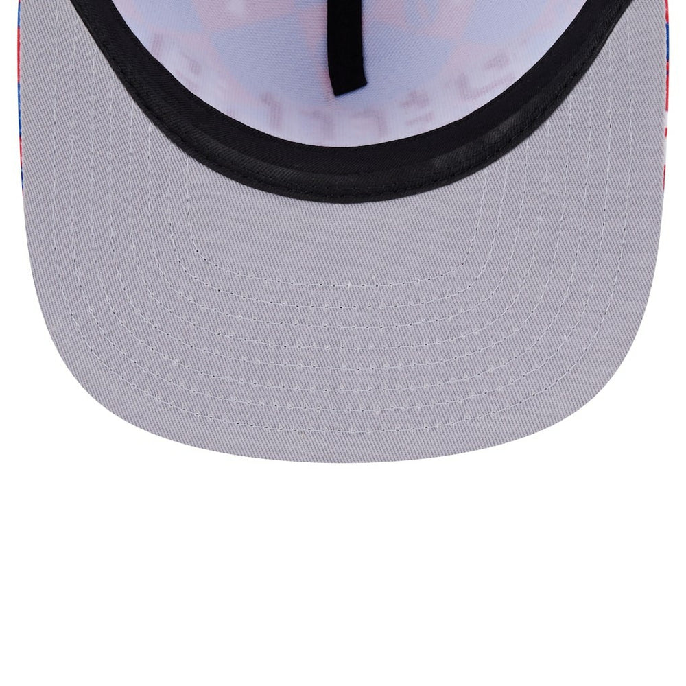 New Era - Philadelphia 76ers Seeing Diamonds A-Frame Trucker 9FIFTY Snapback Hat - Royal