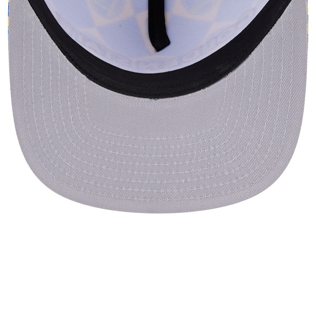 New Era - Golden State Warriors Seeing Diamonds A-Frame Trucker 9FIFTY Snapback Hat - Royal