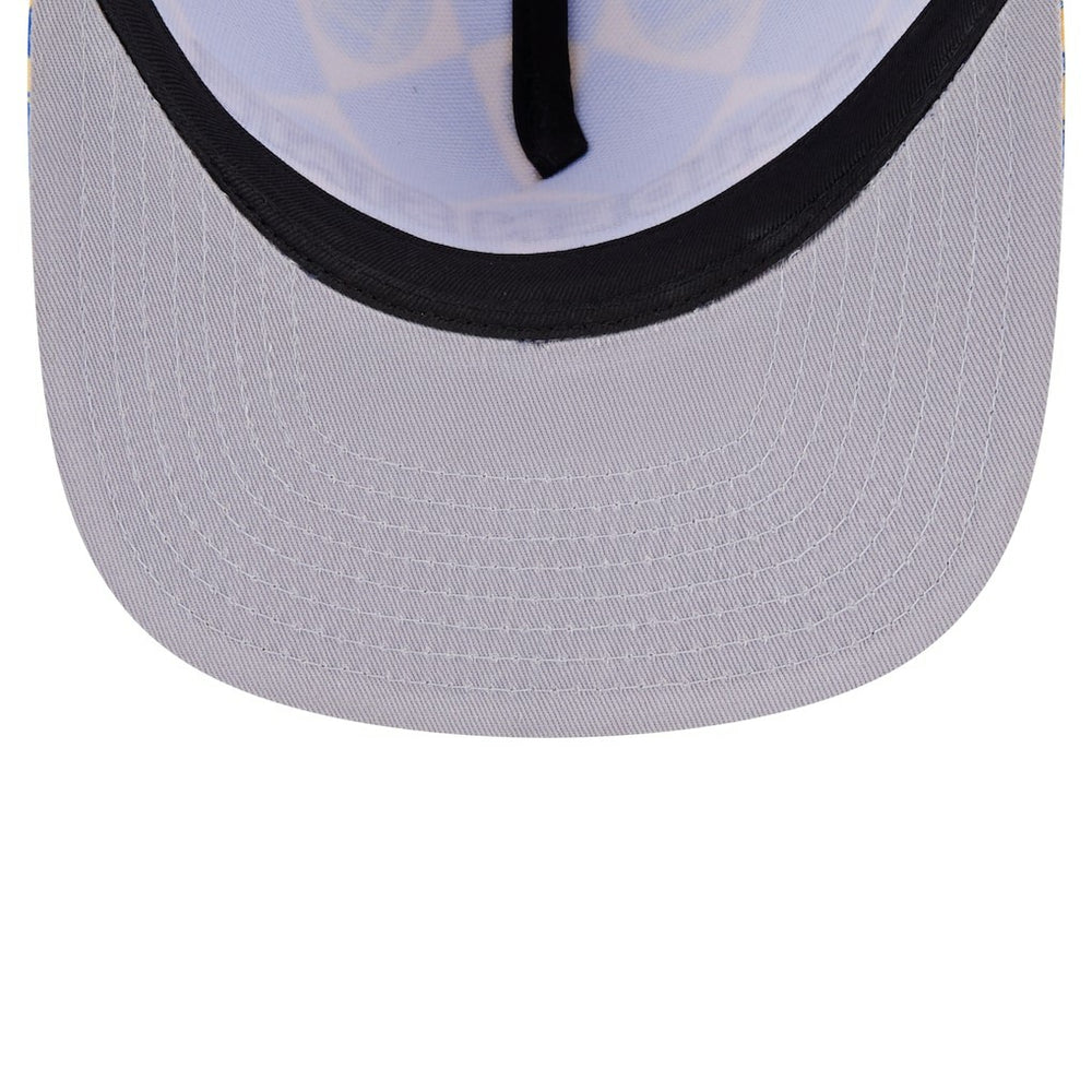 New Era - Golden State Warriors Seeing Diamonds A-Frame Trucker 9FIFTY Snapback Hat - Royal