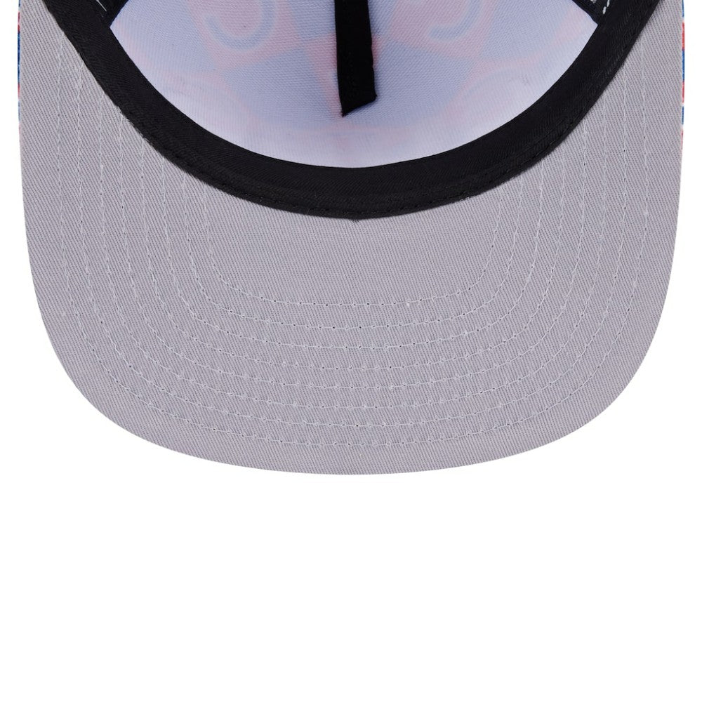 Chicago Cubs New Era Seeing Diamonds A-Frame Trucker 9FIFTY Snapback Hat Lifestyle