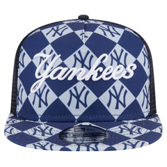 New York Yankees New Era Seeing Diamonds A-Frame Trucker 9FIFTY Snapback Hat Near Me