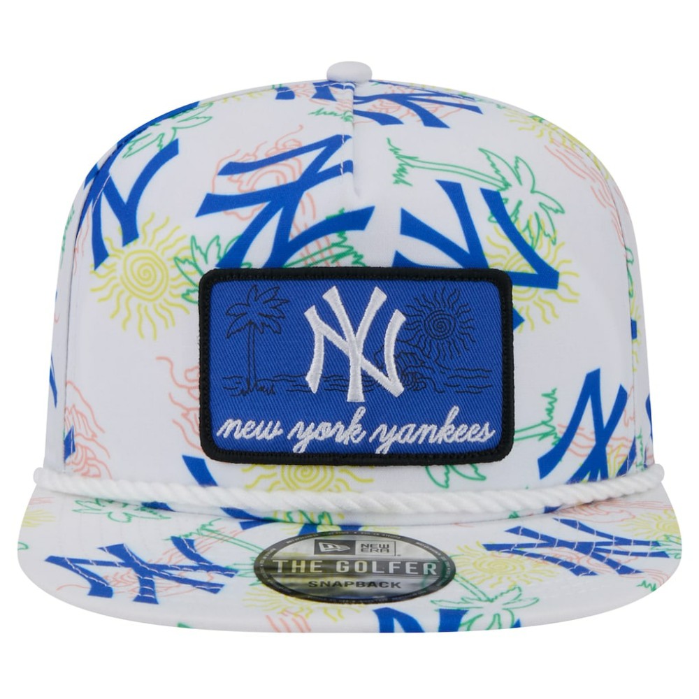 New York Yankees New Era Islander Golfer Snapback Hat for sale