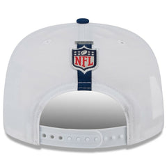 Dallas Cowboys New Era 2024 NFL Training Camp Golfer Snapback Hat White/Navy - NFL