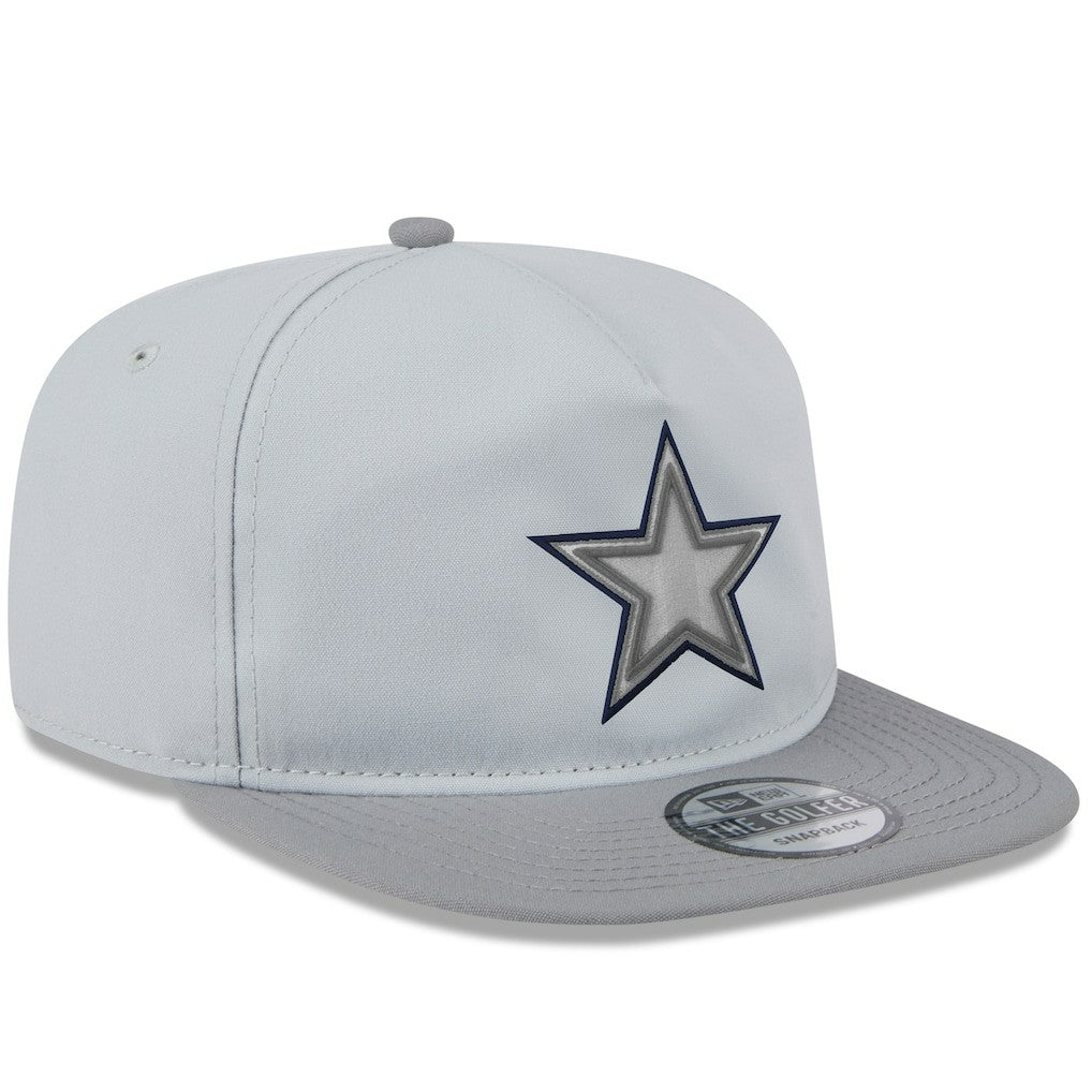 Dallas Cowboys New Era 2024 NFL Training Camp Golfer Snapback Hat Gray - NFL