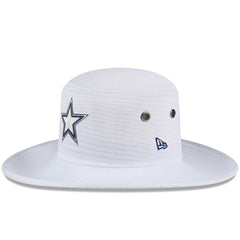 Dallas Cowboys New Era 2024 NFL Training Camp Panama Bucket Hat White - NFL