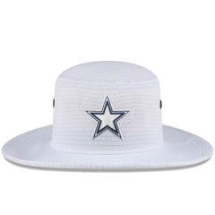 Dallas Cowboys New Era 2024 NFL Training Camp Panama Bucket Hat White - NFL
