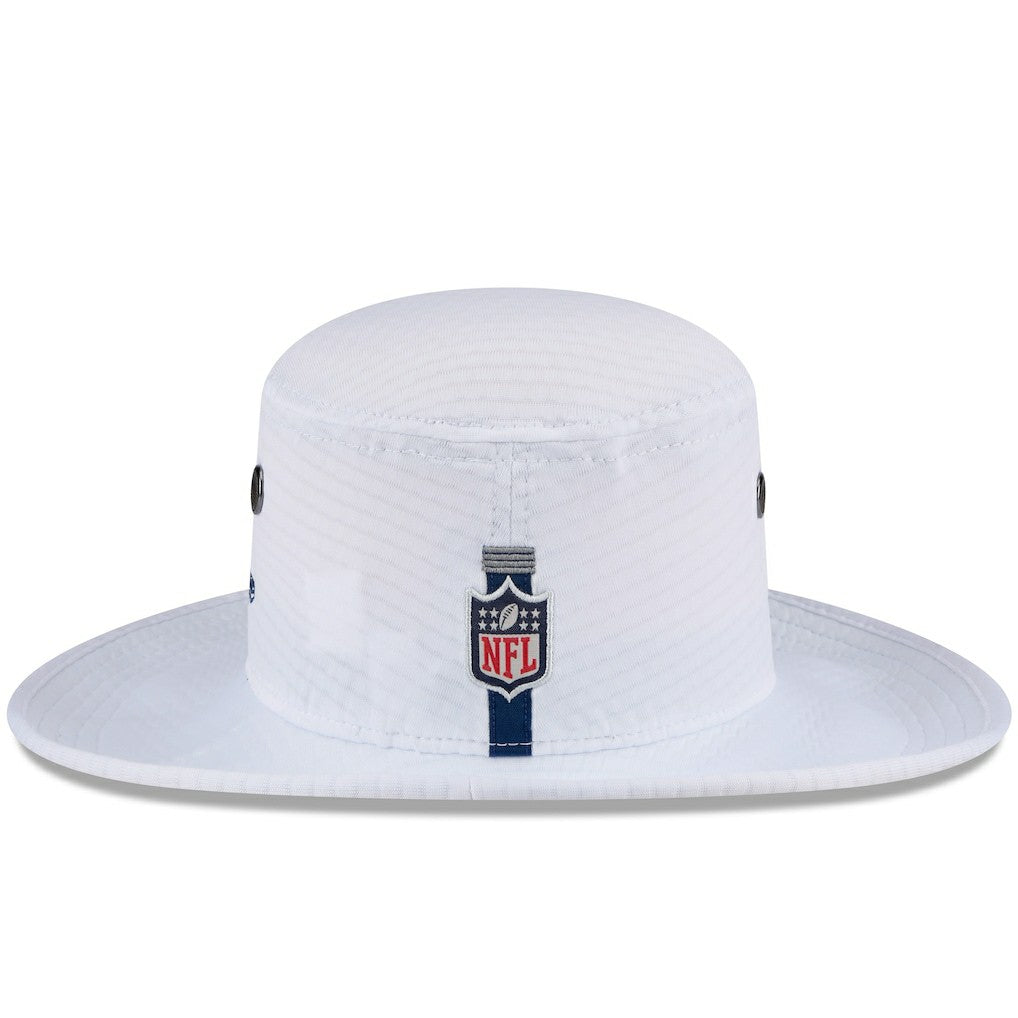 Dallas Cowboys New Era 2024 NFL Training Camp Panama Bucket Hat White - NFL