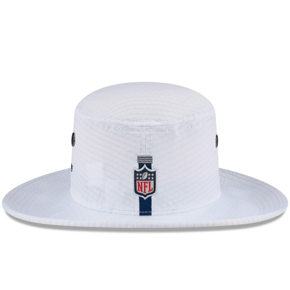 Dallas Cowboys New Era 2024 NFL Training Camp Panama Bucket Hat White - NFL