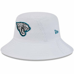 Jacksonville Jaguars New Era Youth 2024 NFL Training Camp Bucket Hat White - NFL