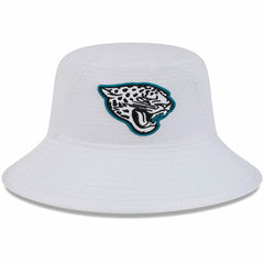 Jacksonville Jaguars New Era Youth 2024 NFL Training Camp Bucket Hat White - NFL