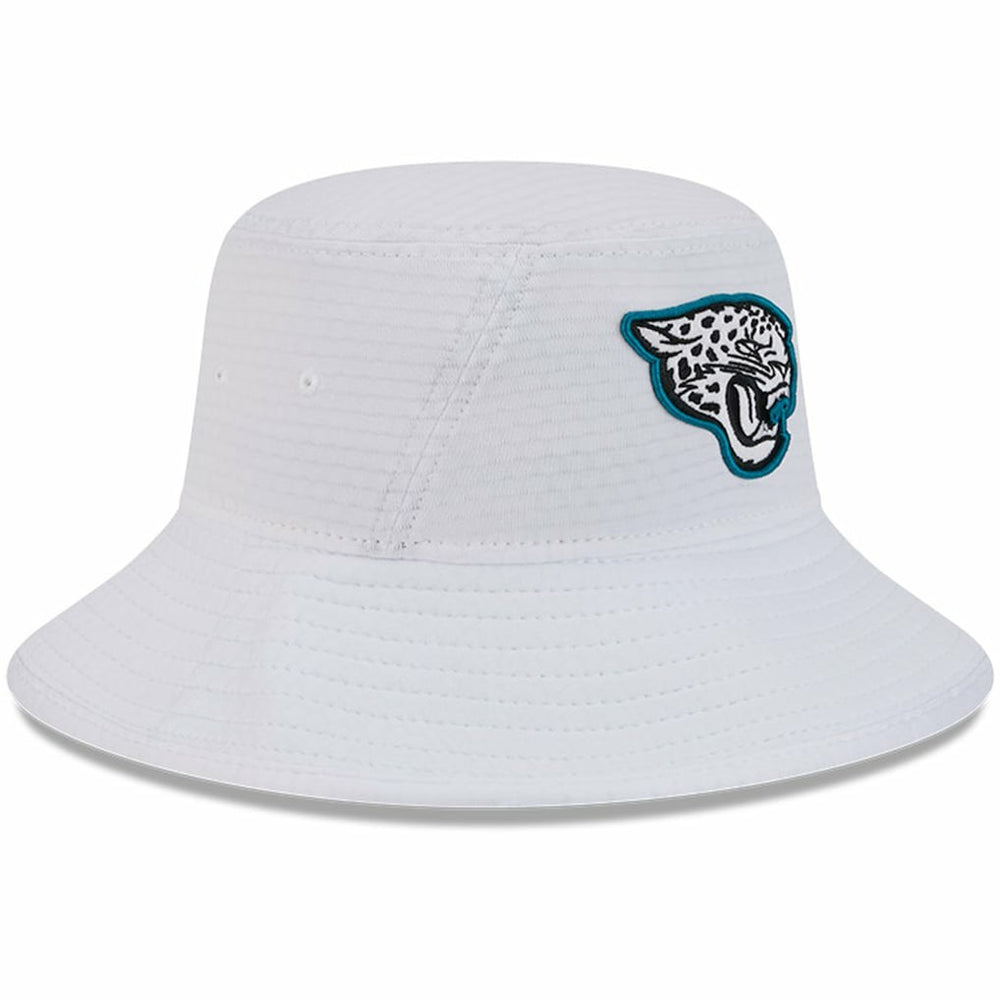 Jacksonville Jaguars New Era Youth 2024 NFL Training Camp Bucket Hat White - NFL