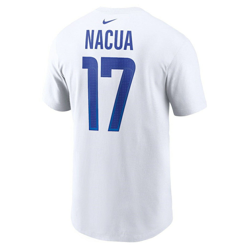 Puka Nacua Los Angeles Rams Player Name & Number T-Shirt White - Nike