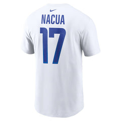 Puka Nacua Los Angeles Rams Player Name & Number T-Shirt White - Nike