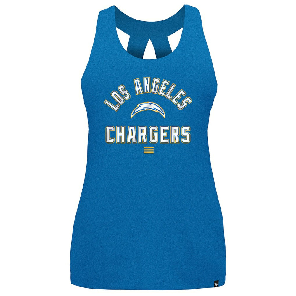 Los Angeles Chargers New Era Women's 2024 NFL Training Camp Tank Top Powder Blue - NFL