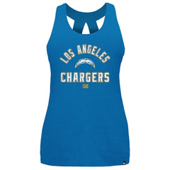 Los Angeles Chargers New Era Women's 2024 NFL Training Camp Tank Top Powder Blue - NFL