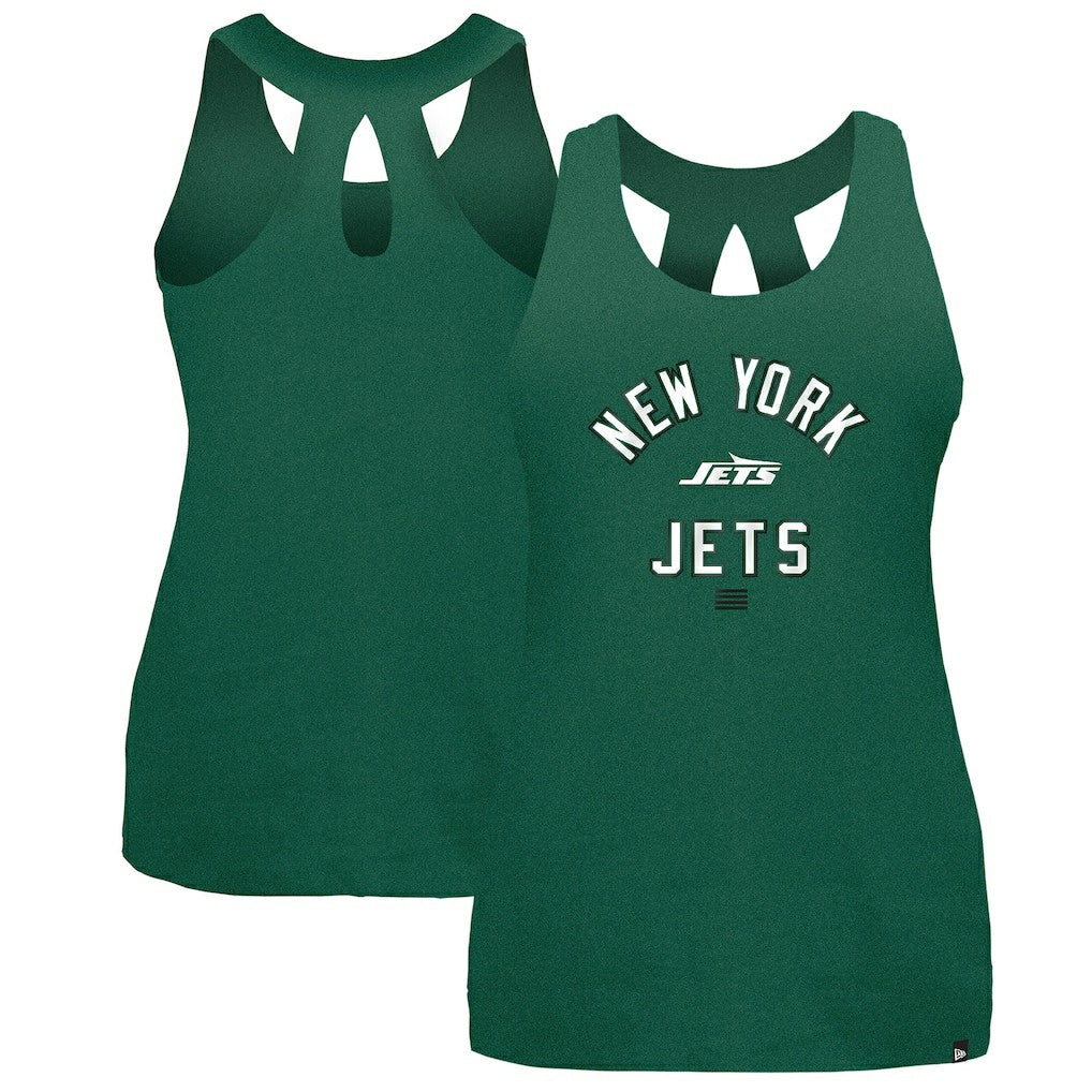 New York Jets New Era Women's 2024 NFL Training Camp Tank Top Green - NFL