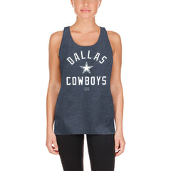Dallas Cowboys New Era Women's 2024 NFL Training Camp Tank Top Navy - NFL