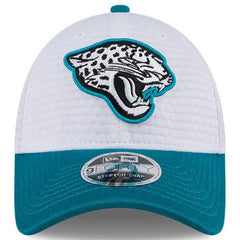 Jacksonville Jaguars New Era 2024 NFL Training Camp 9FORTY Adjustable Hat White/Teal - NFL