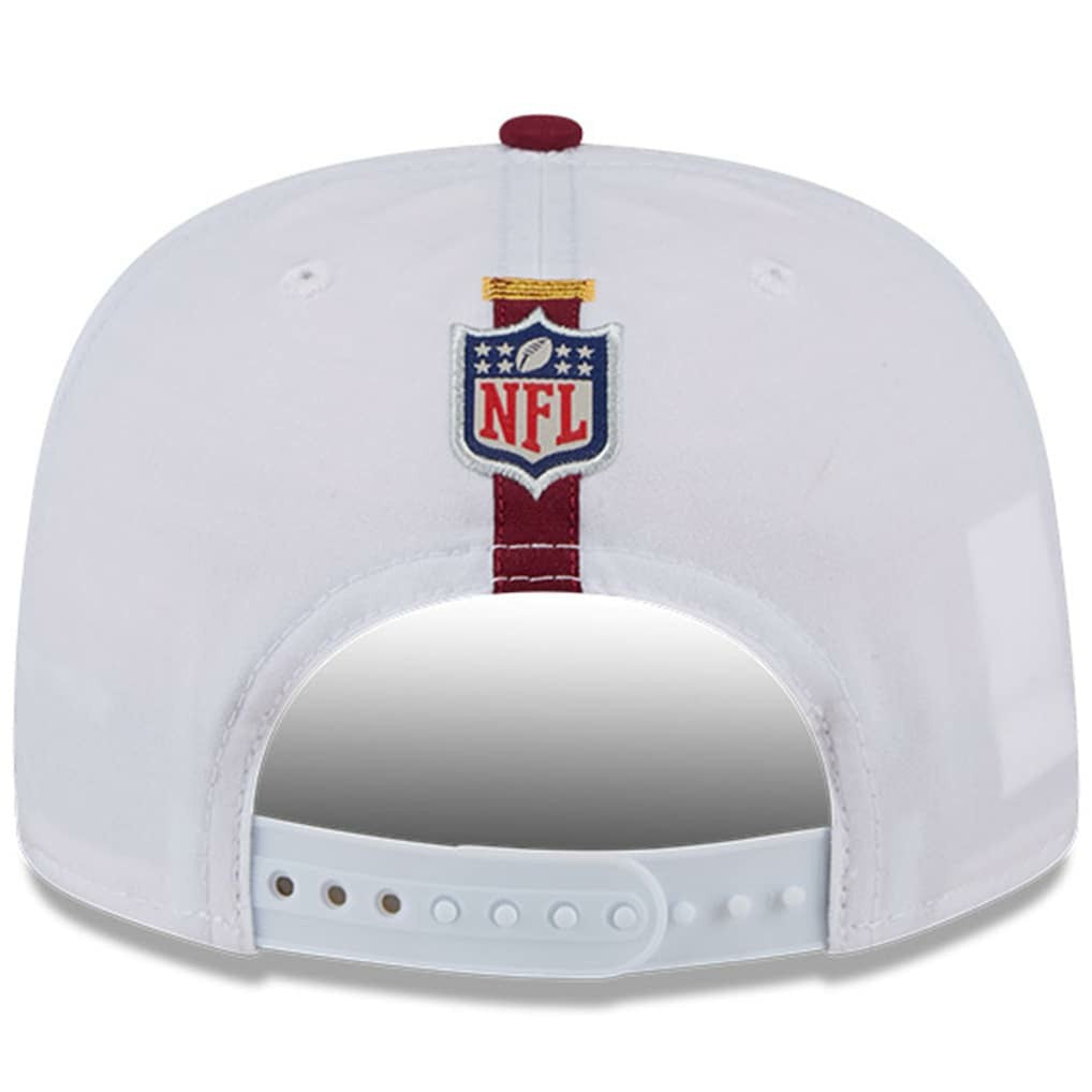 Washington Commanders New Era 2024 NFL Training Camp Golfer Snapback Hat White/Burgundy - NFL