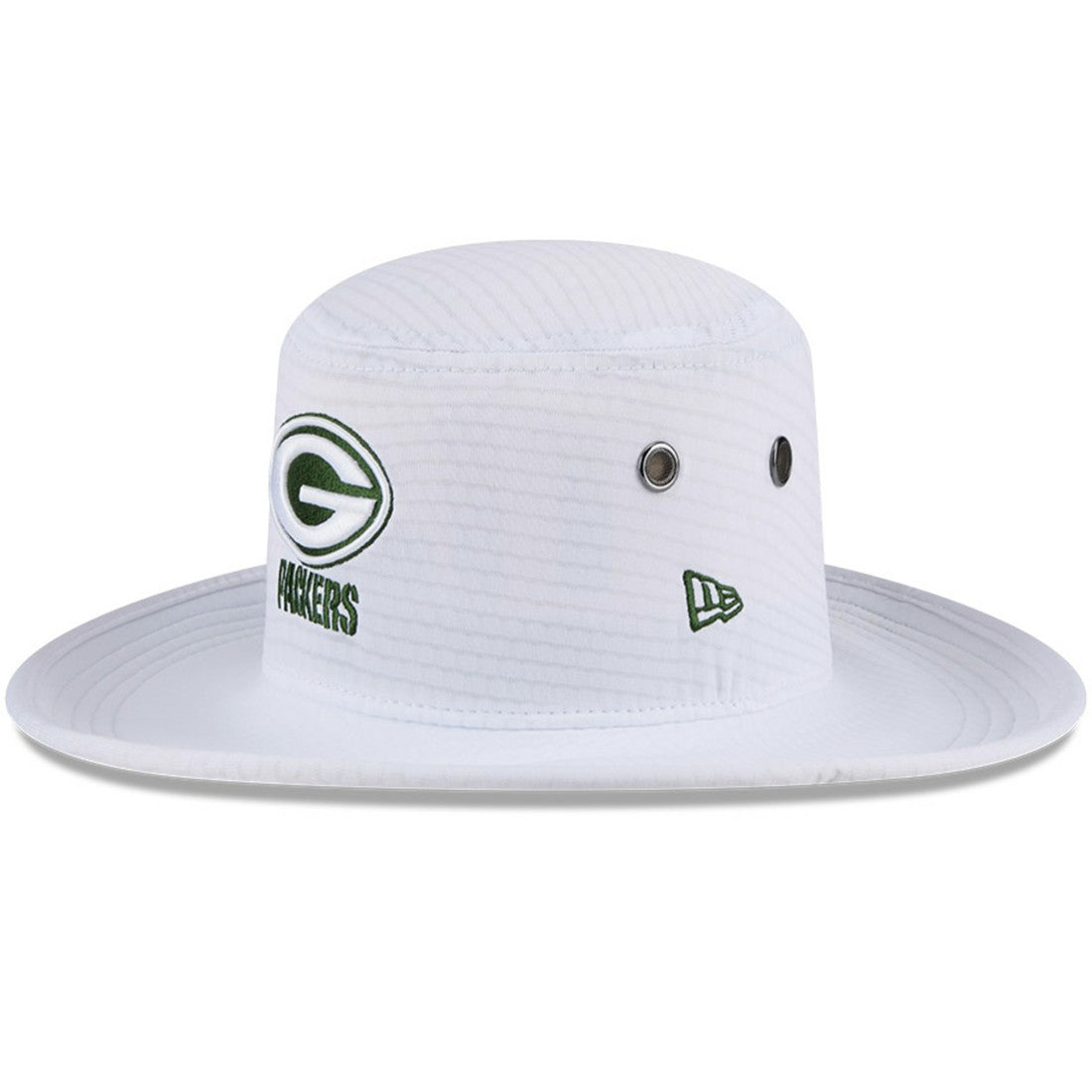 Green Bay Packers New Era 2024 NFL Training Camp Panama Bucket Hat White - NFL