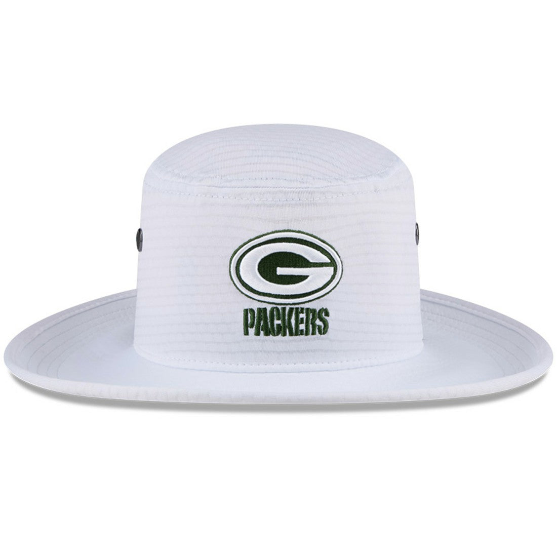 Green Bay Packers New Era 2024 NFL Training Camp Panama Bucket Hat White - NFL