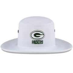 Green Bay Packers New Era 2024 NFL Training Camp Panama Bucket Hat White - NFL