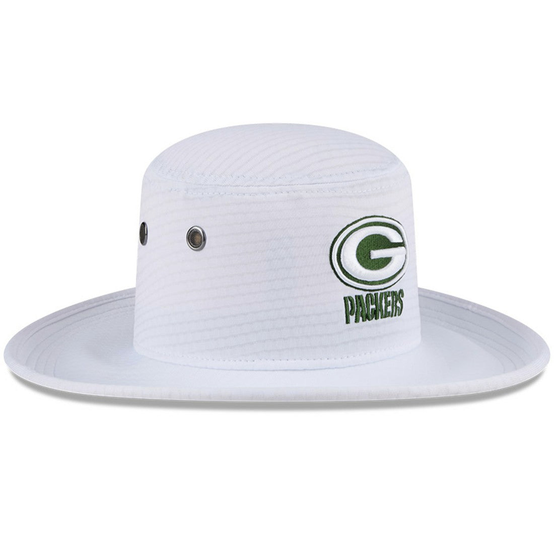 Green Bay Packers New Era 2024 NFL Training Camp Panama Bucket Hat White - NFL